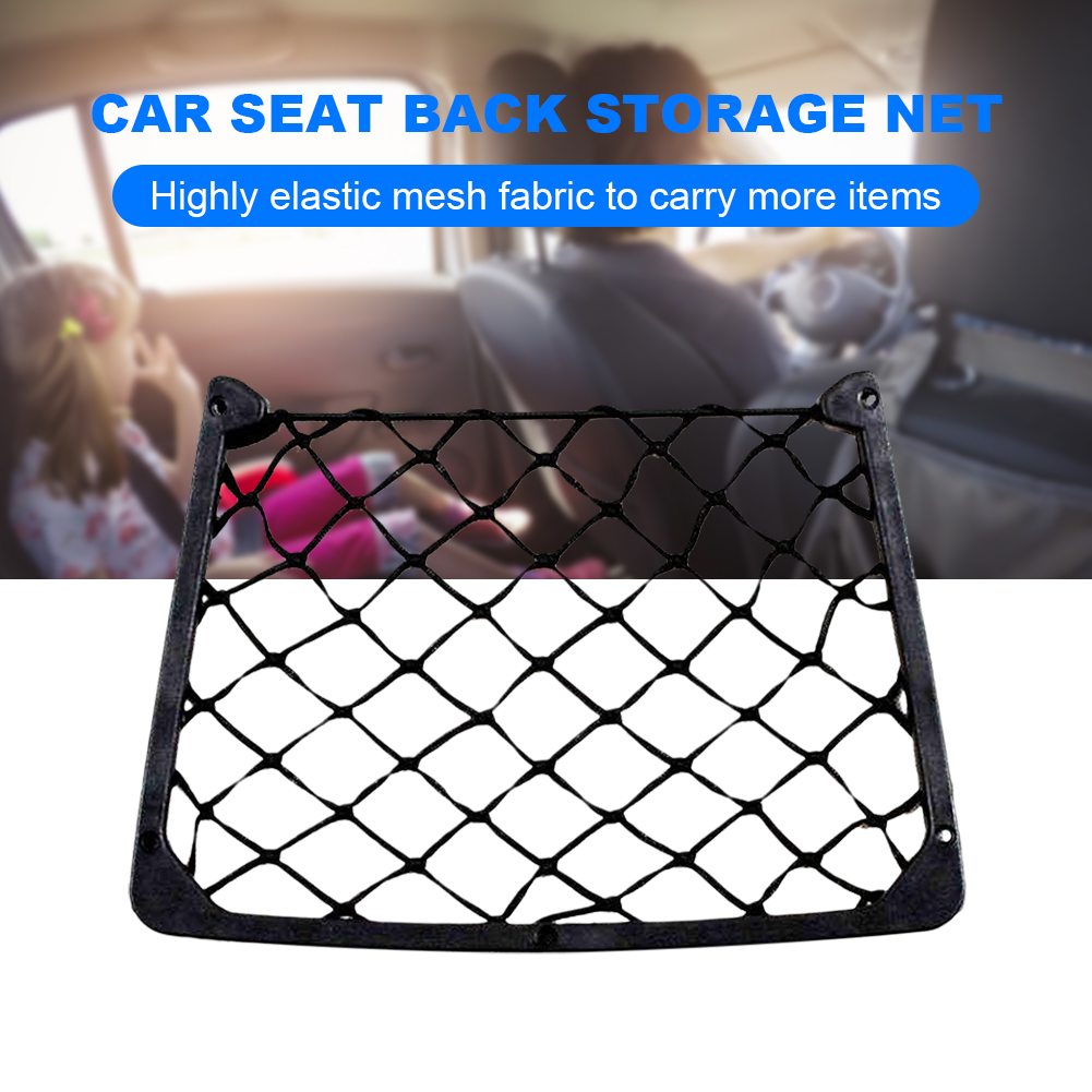ตาข่ายเก็บของด้านหลังเบาะรถยนต - Magazine Holder Rack บทวิจารณ์และราคา