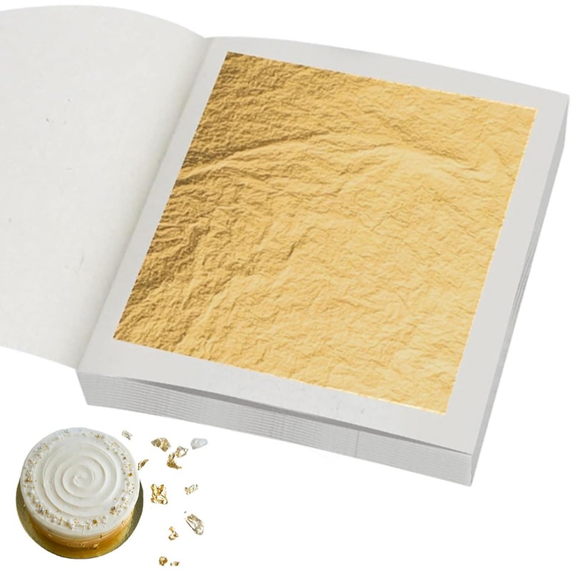 แผ่นทองคำแท้ 24K 3 ขนาด ทองคำบ - Ink Blotter Paper บทวิจารณ์และราคา