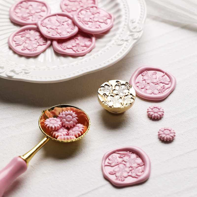Retro Wax Seal แสตมป์ฤดูใบไม้ผ - Wax Seal Stamp Set บทวิจารณ์และราคา
