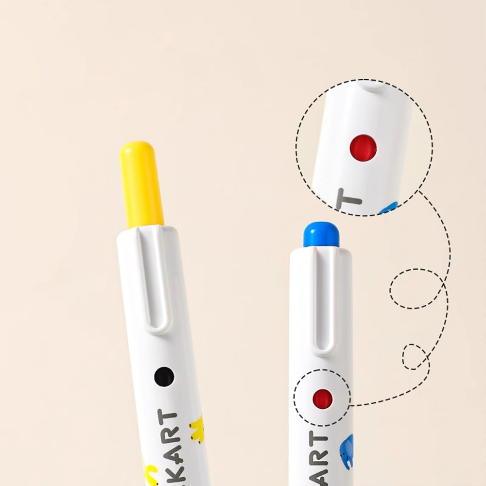 ZEBRA กดปากกาสีน้ํา Clickart W - Zebra Pen Mildliner บทวิจารณ์และราคา