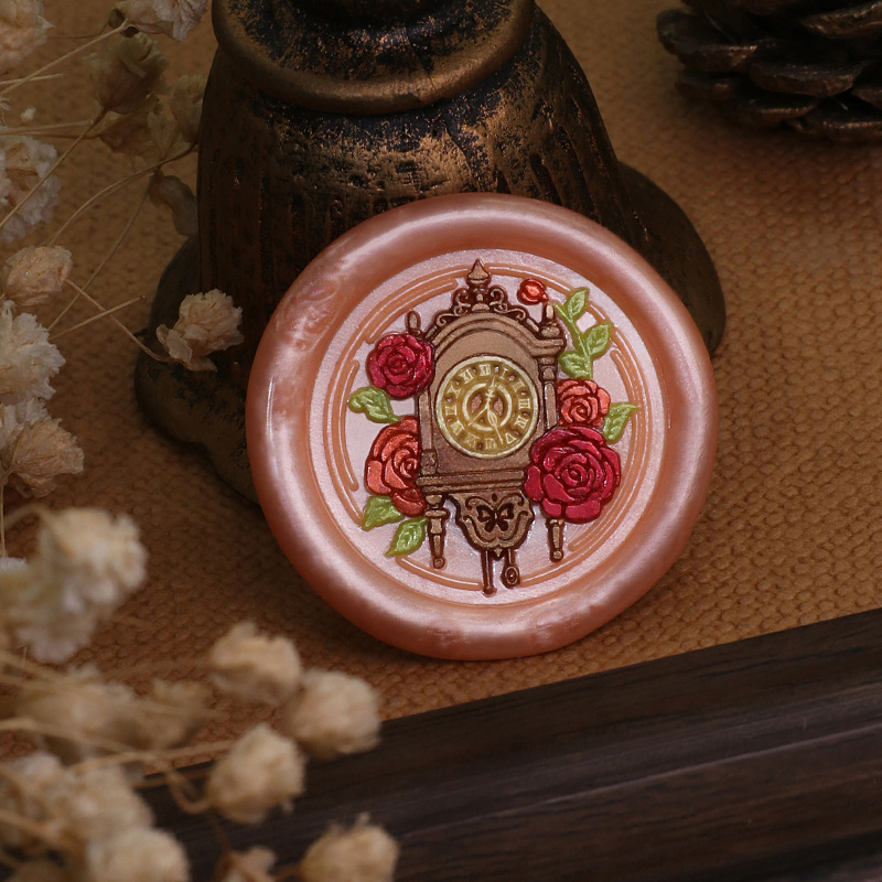 นาฬิกา Retro Wax แสตมป์หมีกระต - Wax Seal Stamp Set บทวิจารณ์และราคา